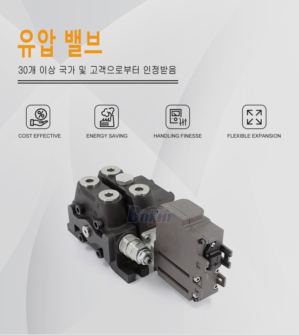 DCV100EMA-OT Electric Motor 1 Spool Sectional Directional Valve for Hydraulic Systems